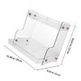 thumbnail image 2 of FELTECHELECTR Organizador De Maquillaje Transparente Con Doble Repisa Para Eficiente Y Ahorra Espacio, 2 of 8