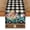 Patchwork Plaid, variant on Sm:)e Flowers Butterfly Spring Table Runner 13x72 Inch