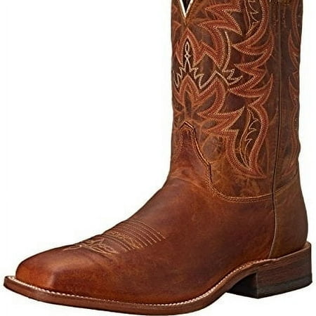 Justin Boots Men's 11" Bent Rail Riding Boot 1 DISTRESSED COGNAC