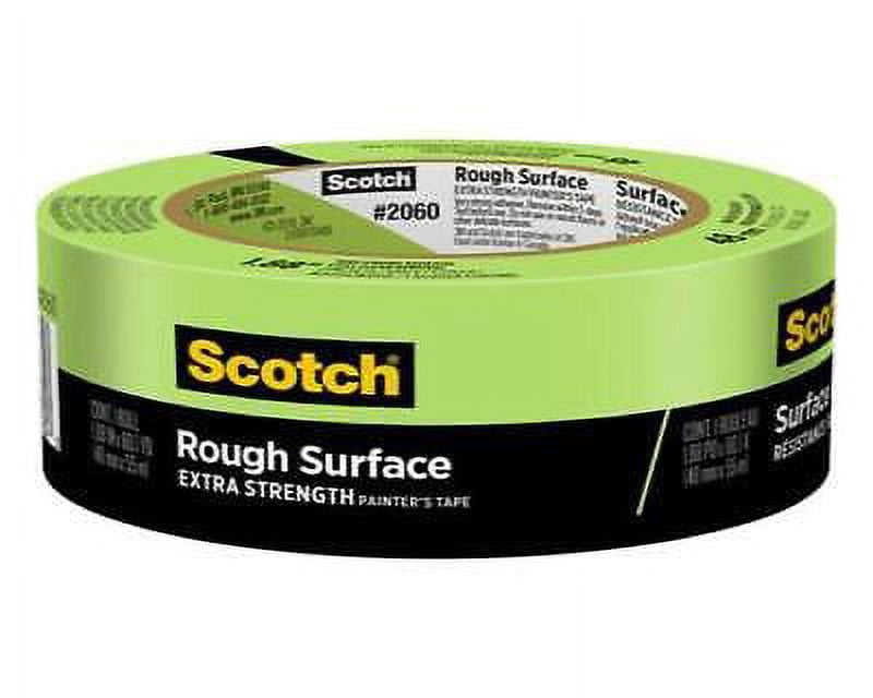 2Pc 3M Scotch 1.88 in. W X 60.1 yd L Green Extra Strength Masking Tape 1 pk