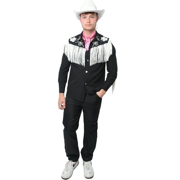 Handsome 80s Doll Western Casual Outfit Men's Costume Small 34-36