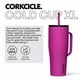 thumbnail image 2 of Corkcicle Cold Cup XL Vaso aislado con asa, tapa y pajita, ponche de bayas, 30 oz – Botella de agua reutilizable apta para portavasos que mantiene las bebidas frías 12 horas, 2 of 5