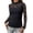 A-Black, variant on Tiweut T Shirts for Women Long Sleeve Solid Color Round Neck Lace Y2K Slim Pullover Tees,Beige