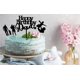 thumbnail image 5 of Juego De 4 Adornos Acrílicos Y Letras De Feliz Cumpleaños Para Papá Para Decoración De Fiesta De Cumpleaños, Suministros Para Decoración Del Día Del Padre (Negro), 5 of 5