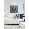 thumbnail image 3 of Marmont Hill Hipster Llama Canvas Wall Art, 3 of 7