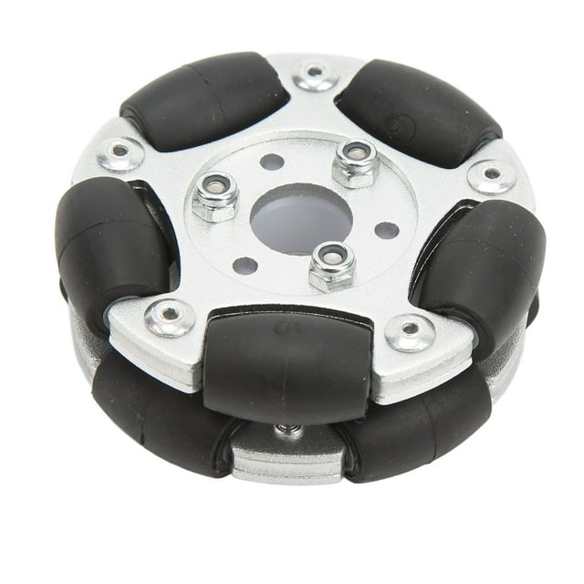Robot Wheel Omni, Capacidad de Carga de 3 kg Contra El Deslizamiento de 60 mm de diámetro Robot Robni Reemplazo de la rueda para la Actainización