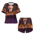 thumbnail image 4 of Lsque The Binding of Isaac Women's Short-Sleeved Pajama Set - 2 Piece Soft and Lightweight Sleepwear Set-X-Large, 4 of 9