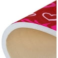 thumbnail image 6 of SKYSONIC Valentine's Day Hearts Door mat Non Slip Floor Door Rug Soft Floor Mat for Kitchen Garden Bedroom Indoor Outdoor Entrance Home Holiday Decoration 23.6" x15.7", 6 of 7