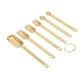 thumbnail image 1 of Juego De Tazas Con Cucharas Medidoras, 6 Piezas De Acero Inoxidable Rectangular, Taza Medidora Anidada, Tazas Medidoras Para Hornear, Cuchara Medidora De Ingredientes, Cucharas, 1 of 7