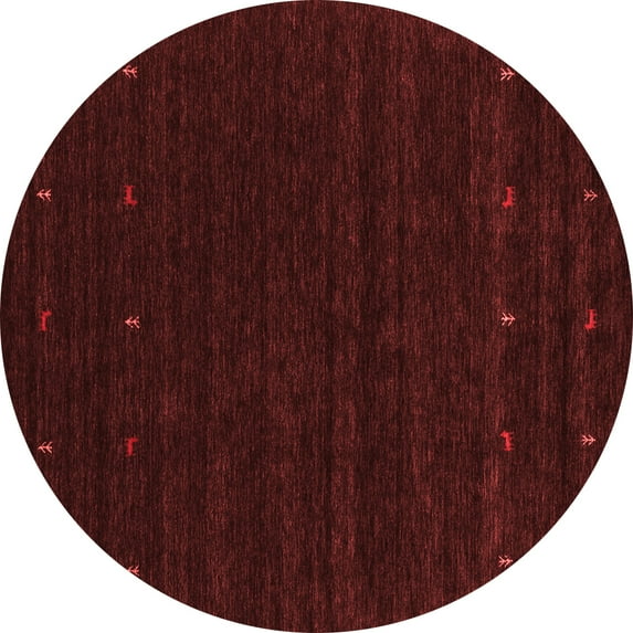 Ahgly Company Indoor Round Persian Red Traditional Area Rugs, 8' Round