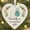 A3263 Vacemry under $5, variant on Usloyux Under $5 Heart Glass Decor, Family Keepsake Ornament for Christmas, Acrylic Heart Shaped Pendant, Memorial Seasonal Tree Hanging Decoration for Home