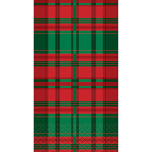 Details about  / Small 16 Count 2 Ply Red Green Gold Plaid Pine Poinsettia Christmas Napkins