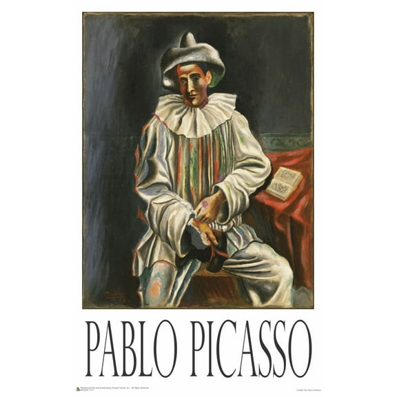 Pablo Picasso - Pierrot Poster 11" x 17"