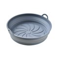 thumbnail image 2 of YAOMOBB High And Low-temperature Resistant Bakeware Foldable Silicone Baking Pan Heat Resistant Handles and Space Saving Design Round Frying Pot Pad for Kitchen Use, 2 of 7