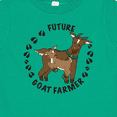 thumbnail image 4 of Inktastic Future Goat Farmer with Cute Goats and Hoof Prints Boys or Girls Baby T-Shirt, 4 of 5