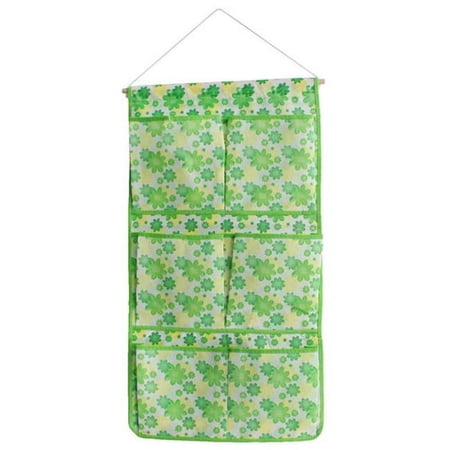Green Flowers Green/Wall Hanging/ Wall Organizers / Baskets / Hanging Baskets