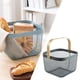 thumbnail image 4 of Contenedor de canasta de almacenamiento BLESIY Cesta de almacenamiento gris, 4 of 7