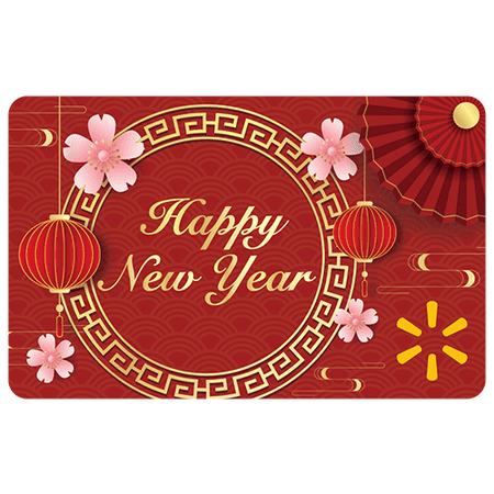 Traditional New Year Walmart eGift Card