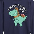 thumbnail image 3 of Instant Message - Turkeysaurus Rex - Toddler & Youth Long Sleeve Graphic T-Shirt, 3 of 6
