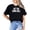 Black Shirt, variant on Hit The Dang Ball Shirt for Women Distressed Sporty Baseball Tee for Adults and Teens Black Shirt Adult X-Large