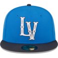 thumbnail image 2 of Men's New Era Blue/Black Las Vegas Aviators Copa De La Diversion 59FIFTY Fitted Hat, 2 of 6