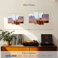 thumbnail image 3 of Elephant Stock Cowboy Of Monument Valley Wall Art - Horizontal Multi Panel Canvas - Living Room Wall Decor - Our America Multi Panel - Brown And Gray Decor - 30" x 18", 3 of 4