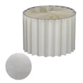 thumbnail image 2 of Roman Column Pedestal Foldable Cardboard Cylinder Stands,Paper Display Stands,Strong Load Bearing Capacity,For Catering Jewelry Wedding，Party Banquet Decor White, 2 of 5