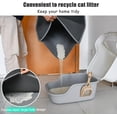 thumbnail image 2 of Estera para residuos de gato, estera para residuos de gato, doble capa, estera para residuos de panal, diseño de agujero grande, Material EVA impermeable, fondo de tela Oxford 30, 2 of 5