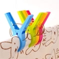 thumbnail image 4 of Buy 2 get 10% off 8 Pc Beach Towel Clips, Beach Clips, Towel Clips For Beach Chairs, Heavy Duty Clothes Pins-Keep Your Towel From Blowing Away, Beach Accessories For Vacation, 4 of 5