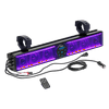 BOSS Audio Systems BRT25SLR ATV UTV Sound Bar - 25 Inches Wide, 3 inch Speakers, 1 inch Tweeters, Full Range, IPX5 Weatherproof, Bluetooth, Built-in Amp, Multicolor Illumination, Golf Cart Compatible