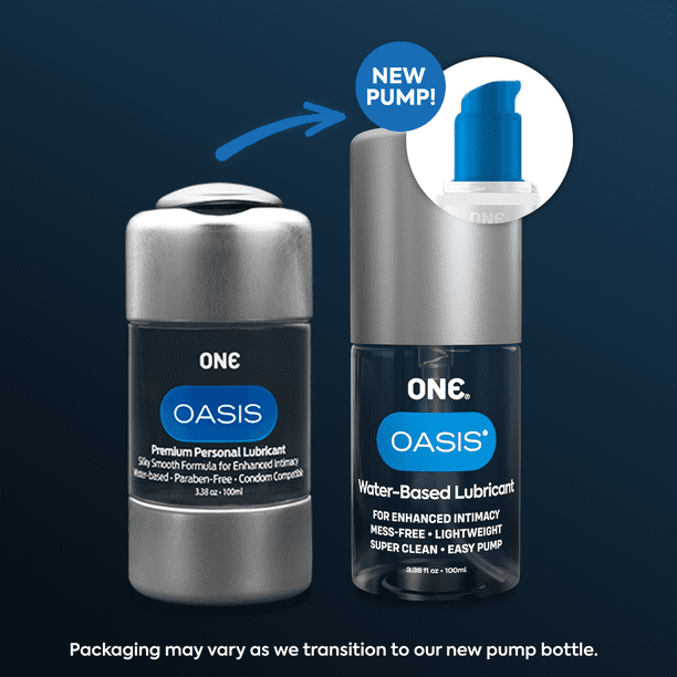 ONE Oasis - Personal Water-Based, Oil-Free, Lubricant, 3.38 oz