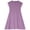 Purple, variant on Ovbmpzd Comfortable Big Girls Dresses Linen Purple Dresses Soft Casual Short Sleeves Dresses,7 Years