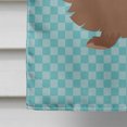thumbnail image 4 of Carolines Treasures BB8134CHF Drapeau de Maison en Toile à Carreaux Bleus Lionhead Rabbit, 4 of 4