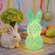 thumbnail image 1 of Lámpara de Conejo de Pascua Qazbgdl | Decoración Festiva de Conejo para Casa y Jardín | Decoración Navideña para Interior y Exterior | 1 Pieza, 1 of 6