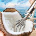 thumbnail image 3 of CHUANK 1 Pce - Outils de Cuisine en Acier Inoxydable Multi-Usages Râpe à Noix de Coco en Dents de Scie et Râpe à Écailles de Poisson, 3 of 7
