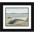 thumbnail image 1 of Murdock, Ramona 24x20 Black Ornate Wood Framed with Double Matting Museum Art Print Titled - Vista Beach Tide pools, 1 of 4