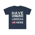 thumbnail image 1 of Have No Fear The Liberian is here Liberia Pride Unisex T-shirt, S-3XL, 1 of 2