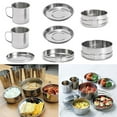 thumbnail image 4 of For Durable 8-Piece Outdoor Cooking Set:Stainless Steel Camping Cookware for 5-6, 4 of 11