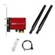 thumbnail image 1 of 1800Mbps Wifi 6 MT7921 PCI Express Wireless Adapter Bluetooth 5.2 Dual Band 802.11AX/AC Wi-Fi Networ, 1 of 5