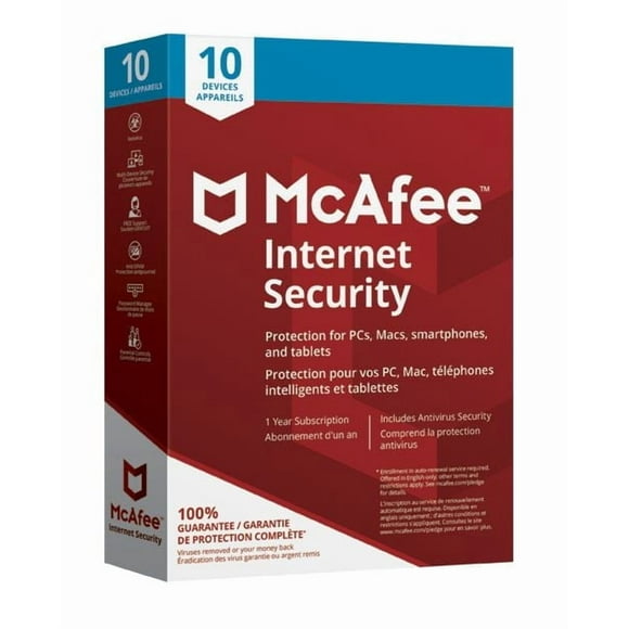 McAfee Internet Security 10 Device