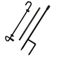 thumbnail image 2 of Bamboohart Lawn Flag Stand  1Pack, 2 of 6