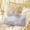 Purple, variant on Aqua White Queen Size Pillow Cover, Pillowcase Protectors with Zipper, Breathable Decorative Throw Pillow Case Cover, Abstract Grey Chrysanthemum Flower Floral Pillow Shams for Couch Sofa 20x30Inch