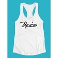 thumbnail image 3 of Mexico Cursive  Tank Women -Image by Shutterstock, Female x-Large, 3 of 4