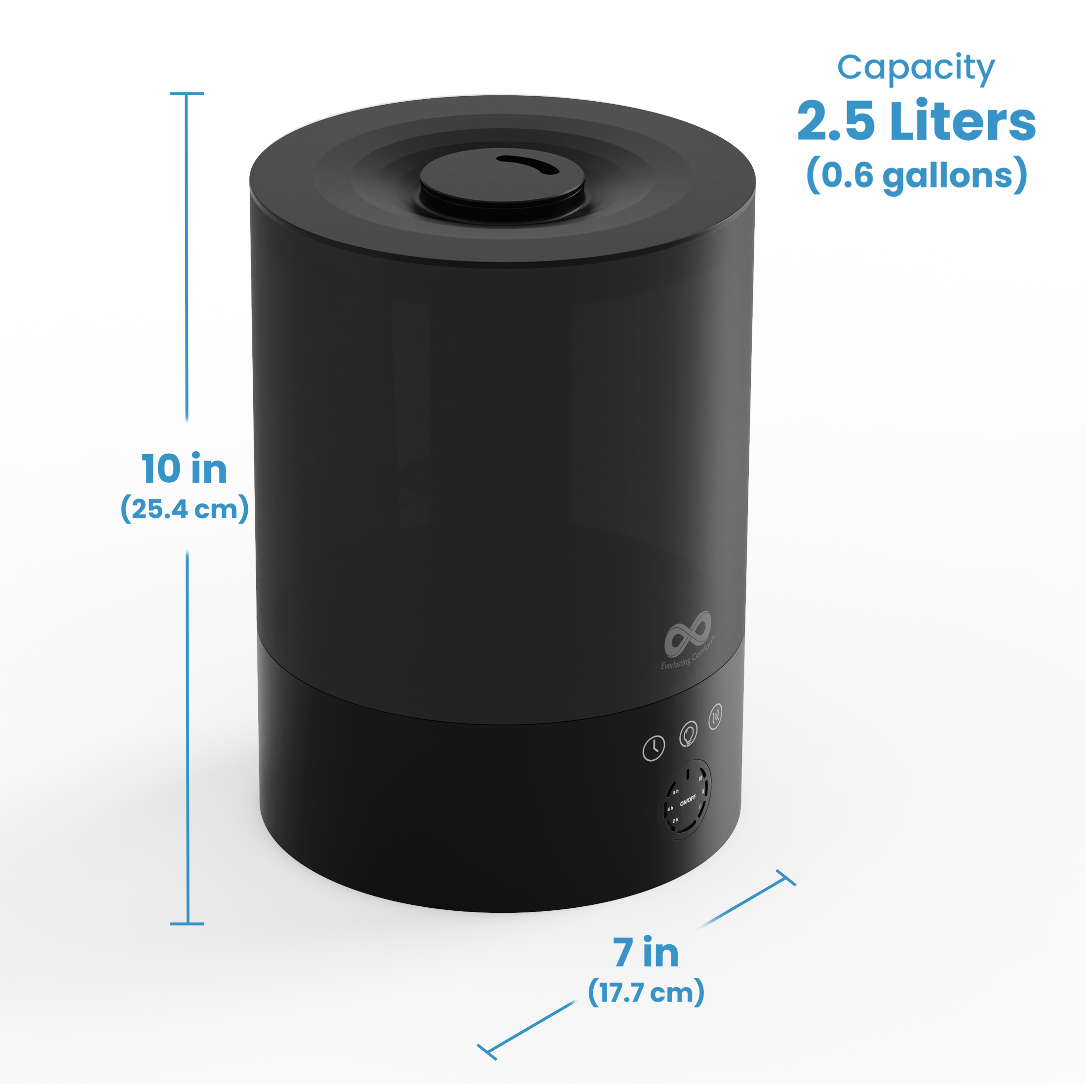 Everlasting Comfort 2.5L Cool Mist Humidifier photo 8