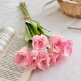 thumbnail image 4 of Artificial Flower 7-Piece Set Simulation Bouquet,Handheld Bouquet Faux Floral Arrangement for Wedding Photography Event Decoration, 4 of 6