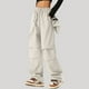 thumbnail image 2 of Mono de secado rápido y pierna ancha para mujer: cintura elástica, múltiples bolsillos, impermeable, pantalón para senderismo al aire libre, 2 of 4