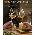 thumbnail image 4 of Juego de 4 copas para vino blanco LUNA & MANTHA, 414 ml, 4 of 6