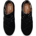 thumbnail image 3 of Toms Women's Desert Wedge Boot Black Suede Ankle-High - 7M, 3 of 3