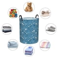 thumbnail image 6 of Xecao Dinosaur Skull Print Laundry Hamper Basket,designed for Blanket Storage and Nursery Clothes in the Bedroom, 6 of 8