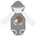 thumbnail image 3 of Inktastic Hedgehog Lover Girls Girls Long Sleeve Baby Bodysuit, 3 of 5